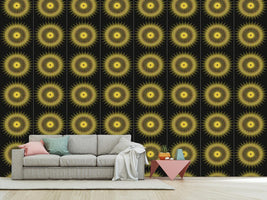 patterned-wallpaper-golden-chariot