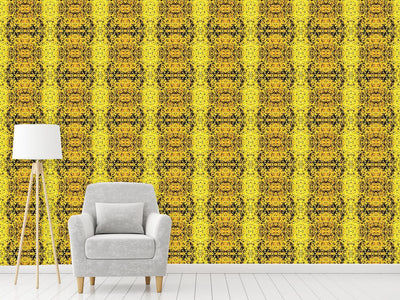 patterned-wallpaper-stained-yellow