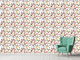 patterned-wallpaper-snowman