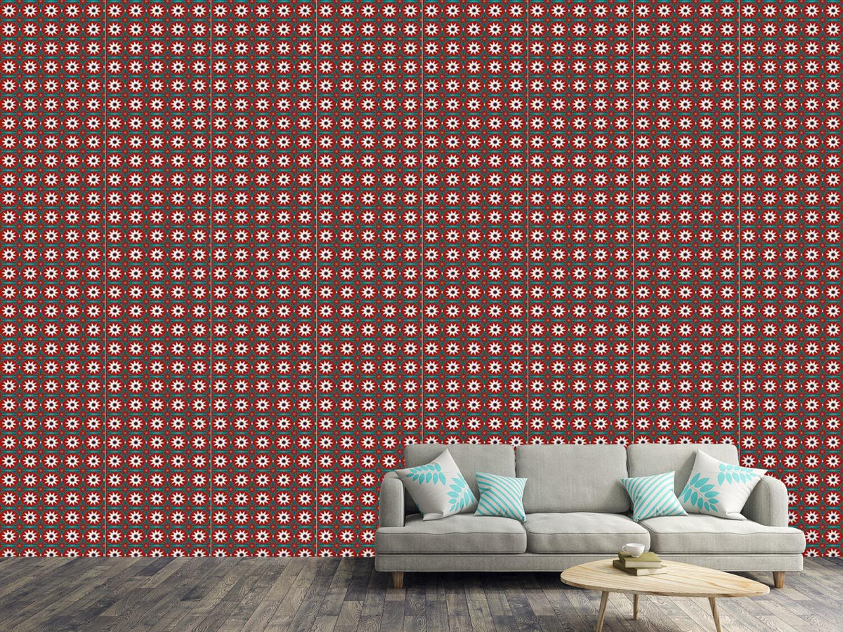 patterned-wallpaper-christmas-star