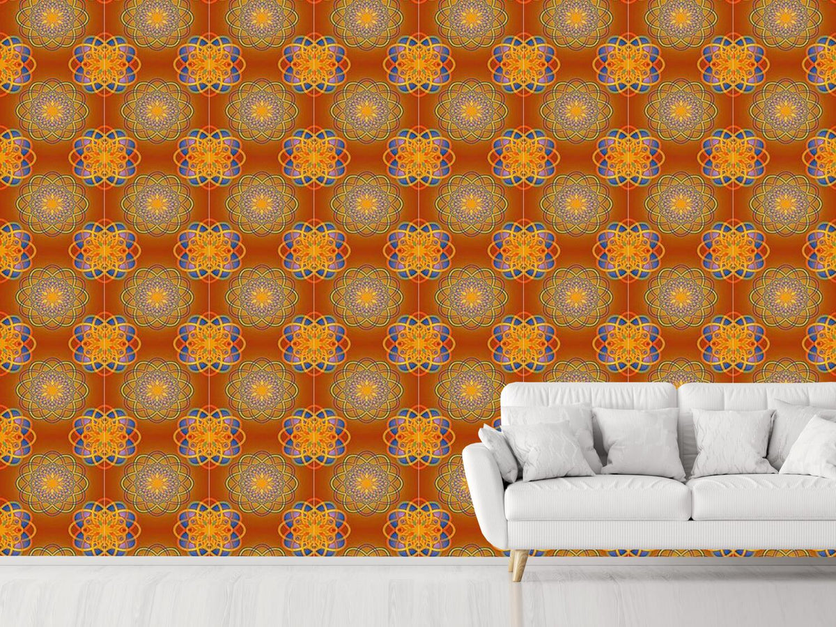 patterned-wallpaper-atomic-flower