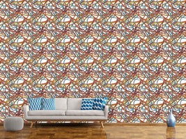 patterned-wallpaper-glass-bead-chains
