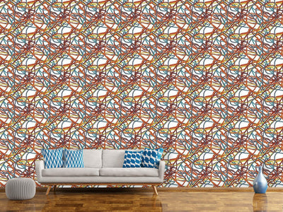 patterned-wallpaper-glass-bead-chains