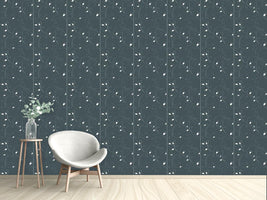patterned-wallpaper-bell-flowers-night-dream