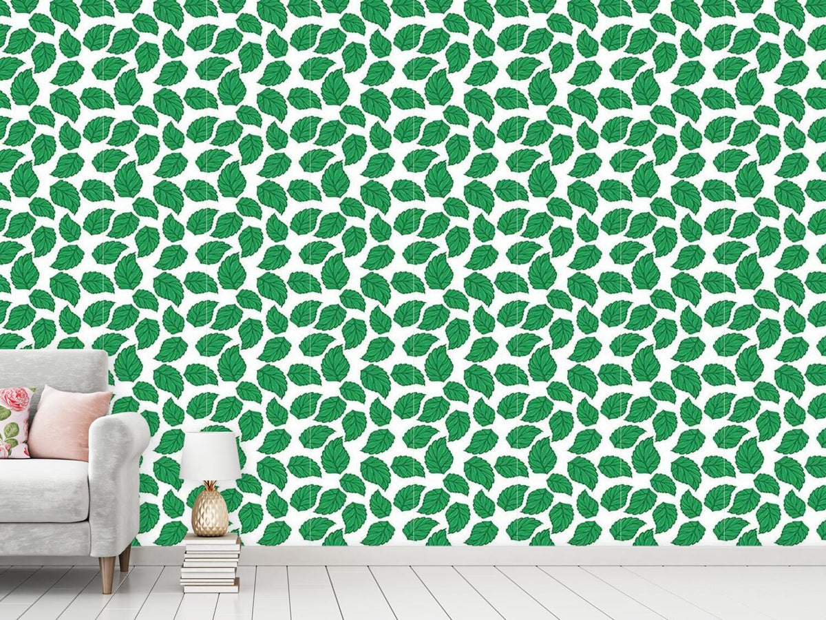 patterned-wallpaper-hop-leaves