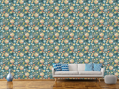 patterned-wallpaper-knitting-love