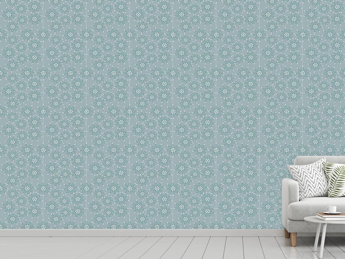 patterned-wallpaper-flowers-in-the-winter-dress
