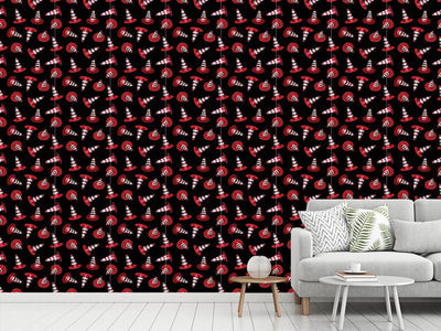 patterned-wallpaper-dancing-traffic-cones