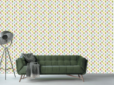 patterned-wallpaper-leaves-in-order
