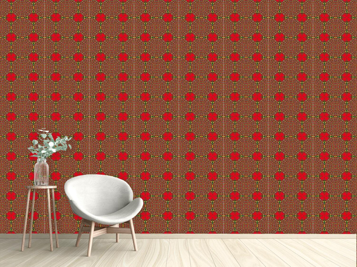 patterned-wallpaper-rainbow-facets