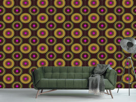 patterned-wallpaper-hypnotic-flowers