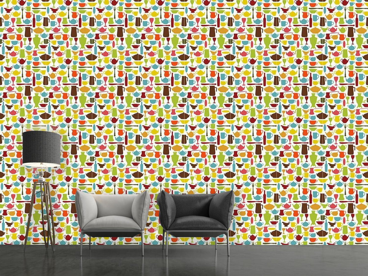patterned-wallpaper-tiffanys-tableware-collection
