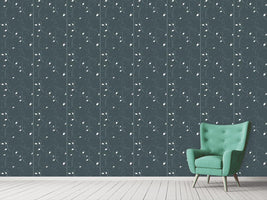 patterned-wallpaper-bell-flowers-night-dream