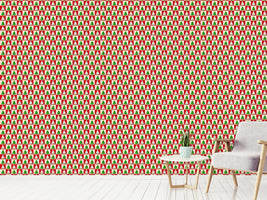 patterned-wallpaper-chess-with-christmas-trees