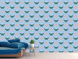 patterned-wallpaper-peacock-butterfly-blue