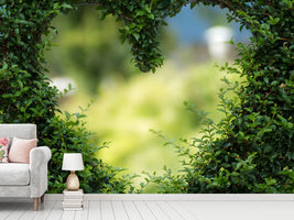 photo-wallpaper-the-heart-in-the-hedge