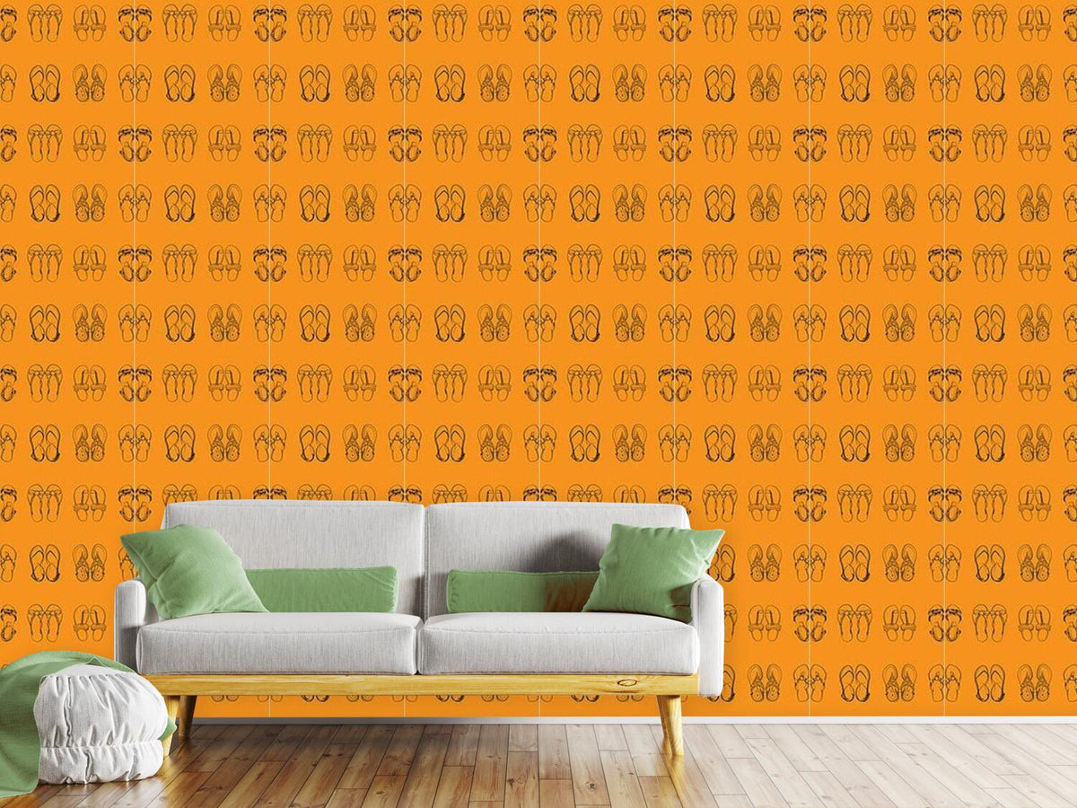 patterned-wallpaper-i-only-wear-sandals