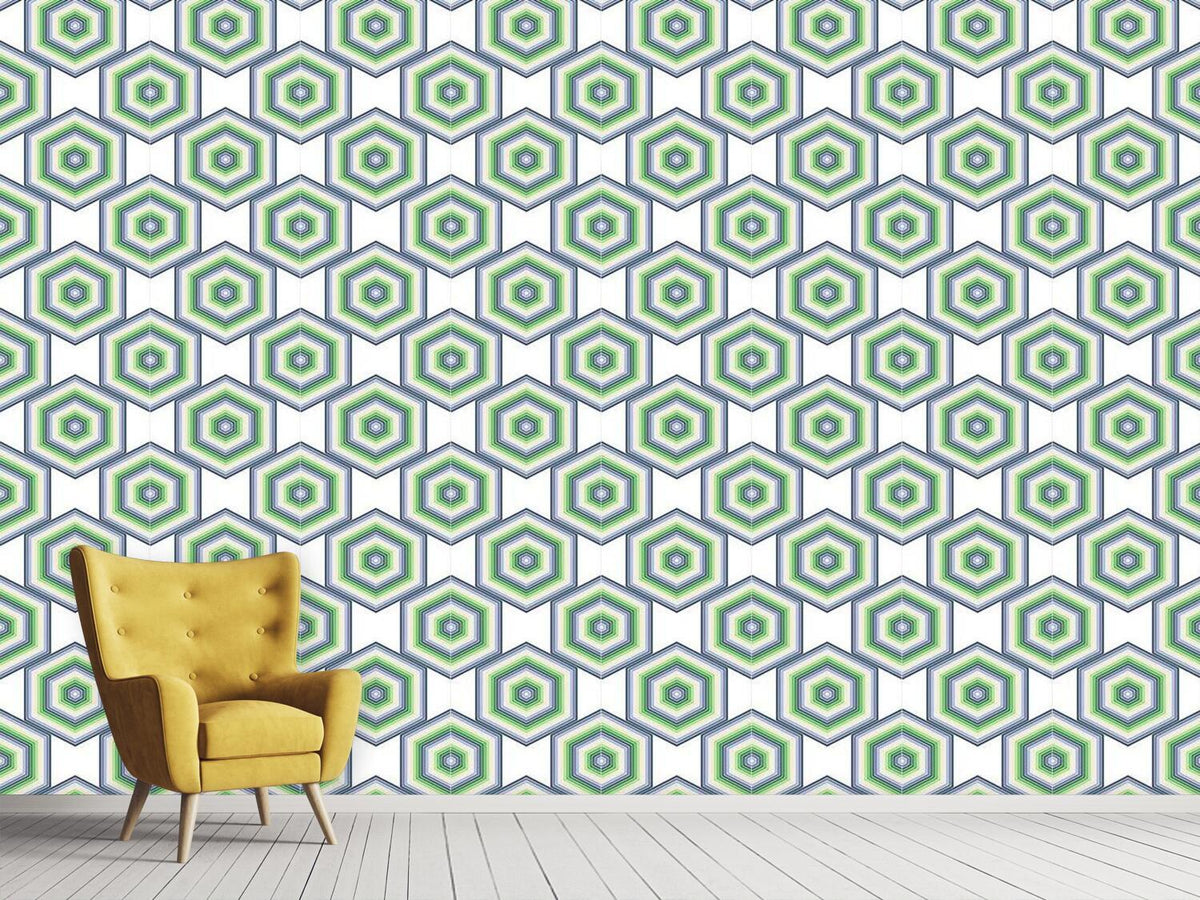 patterned-wallpaper-spring-in-hexagonia