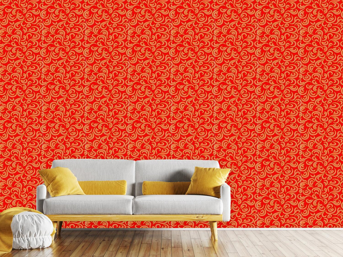 patterned-wallpaper-curls
