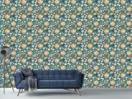 patterned-wallpaper-knitting-love