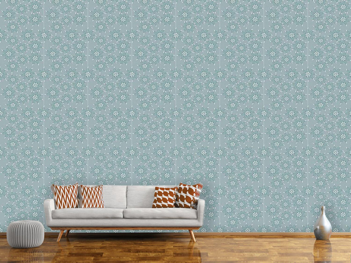 patterned-wallpaper-flowers-in-the-winter-dress