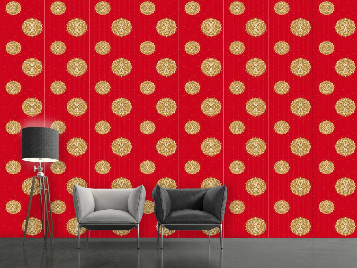 patterned-wallpaper-ornaments-for-christmas