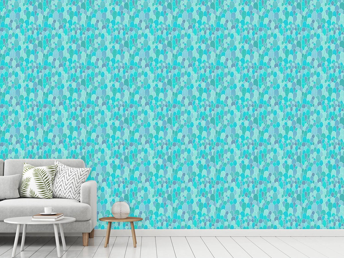 patterned-wallpaper-icy-stalagmites