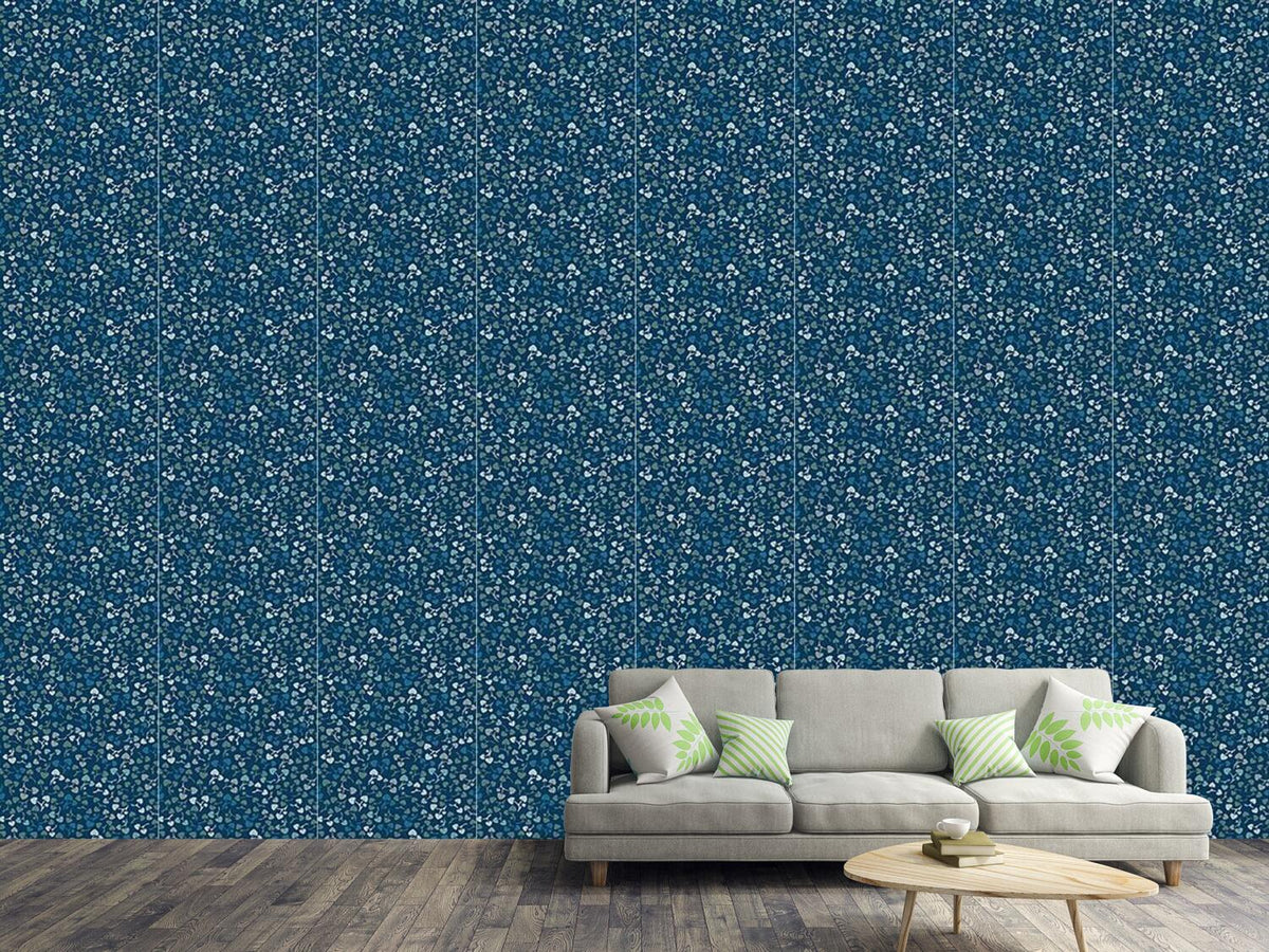 patterned-wallpaper-heart-leaf-romance-at-night