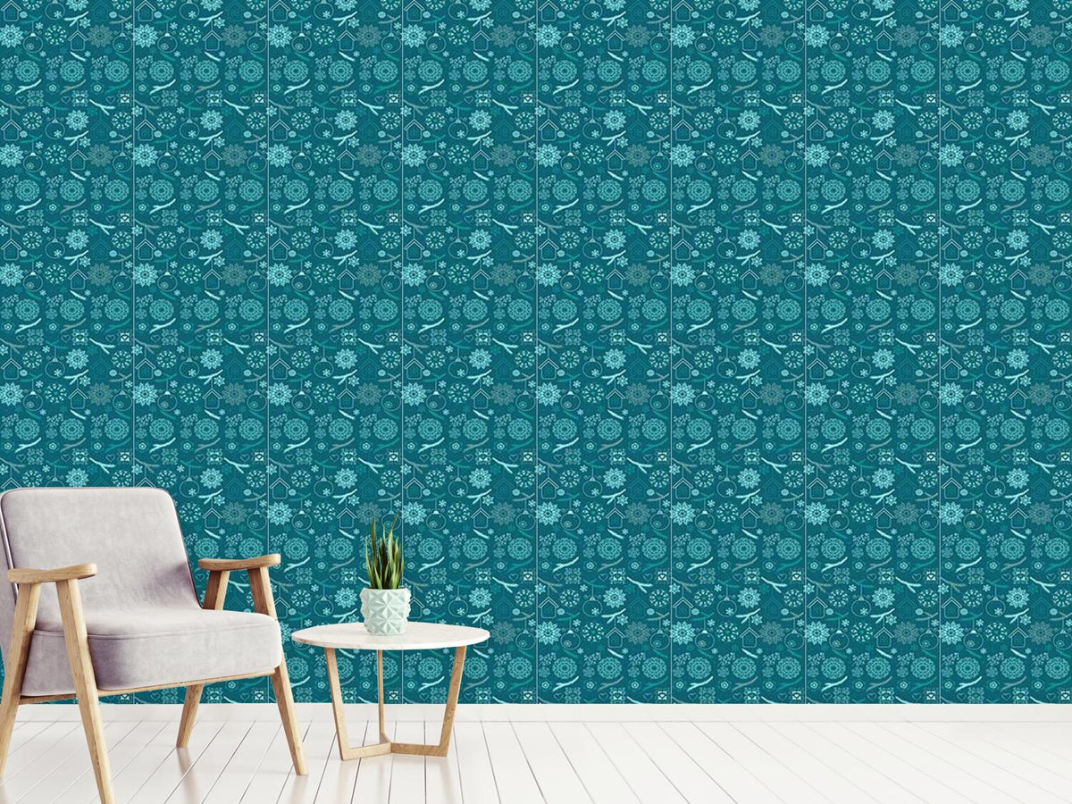 patterned-wallpaper-enchanting-christmas