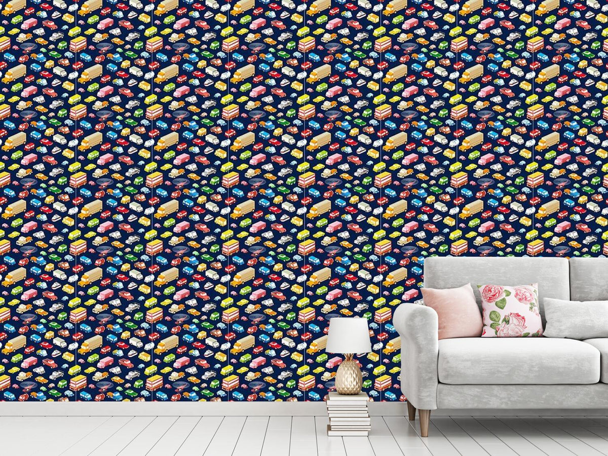 patterned-wallpaper-urban-traffic
