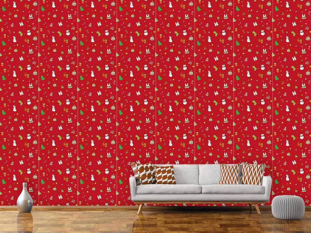 patterned-wallpaper-funny-christmas