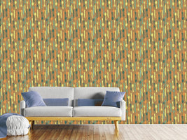 patterned-wallpaper-retro-look-cutlery