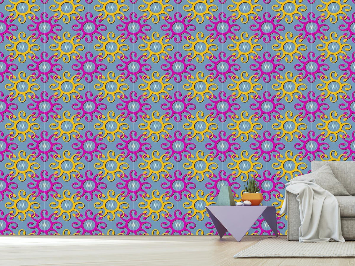 patterned-wallpaper-connection-of-the-sun