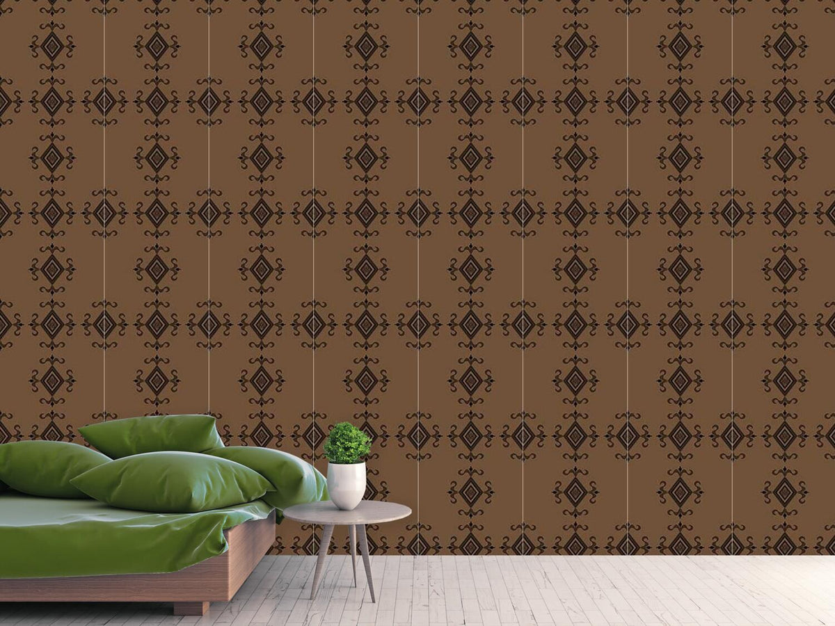 patterned-wallpaper-gothic-brown