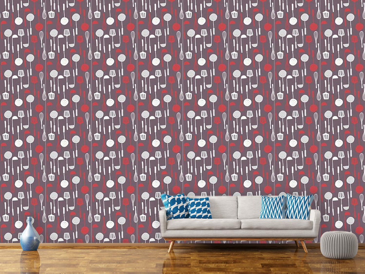 patterned-wallpaper-mums-kitchen-utensils