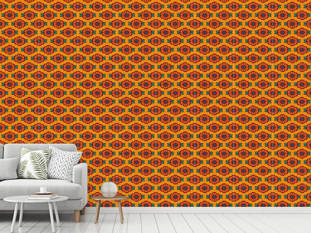 patterned-wallpaper-roses-of-krumlov