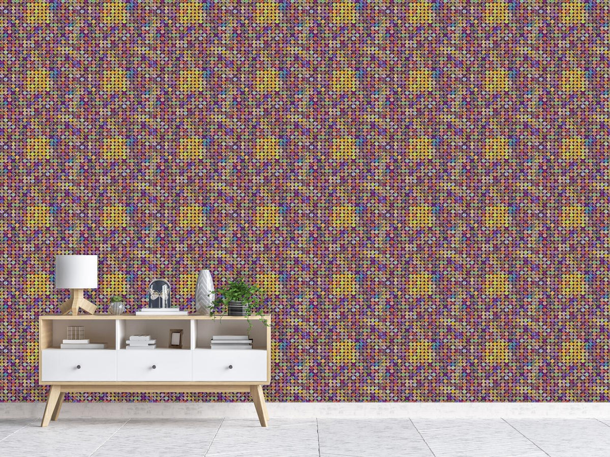 patterned-wallpaper-pixeled-dots