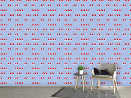 patterned-wallpaper-counting-santa-caps