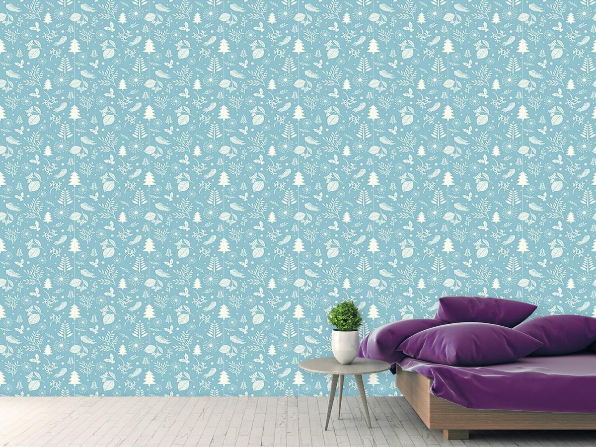 patterned-wallpaper-winter-blues