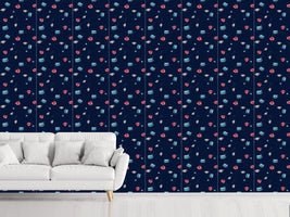 patterned-wallpaper-bling-bling-diamonds