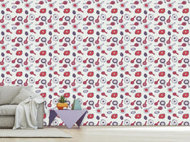 patterned-wallpaper-mums-pots-and-pans
