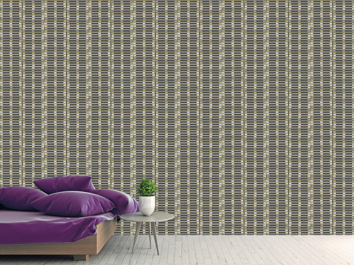 patterned-wallpaper-stacked-pallets