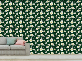 patterned-wallpaper-light-bulbs