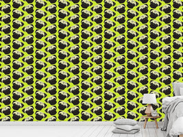 patterned-wallpaper-puggy-pop-lime