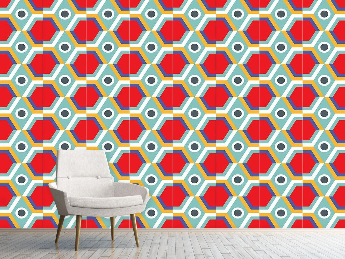 patterned-wallpaper-geometro
