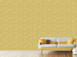 patterned-wallpaper-heart-of-gold