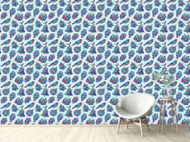 patterned-wallpaper-christmas-tree-deco