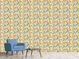 patterned-wallpaper-check-with-butterflies