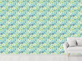 patterned-wallpaper-fresh-retro-flower-spring