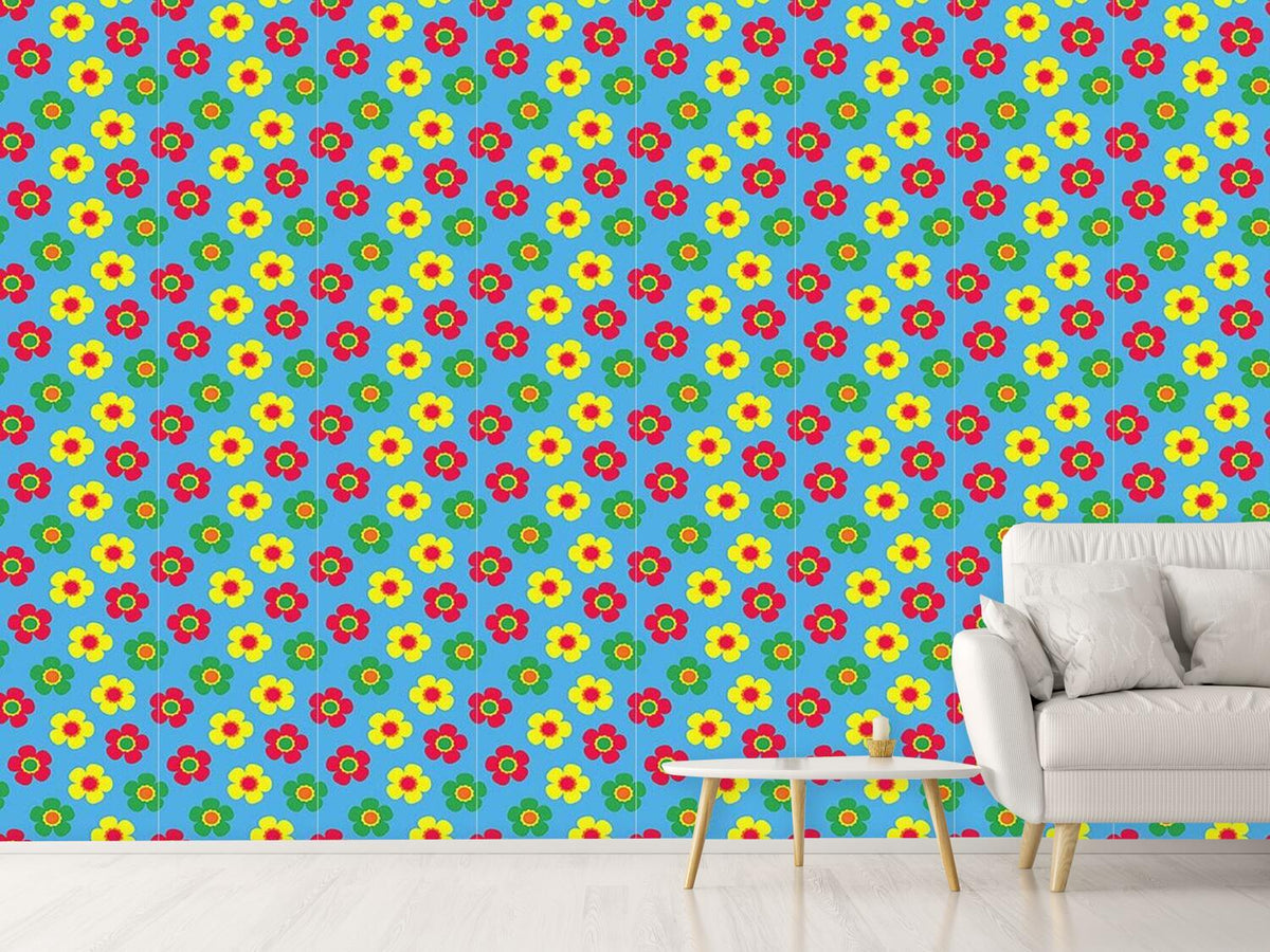 patterned-wallpaper-small-flowers-bring-back-summer
